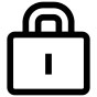 digital secure key icon