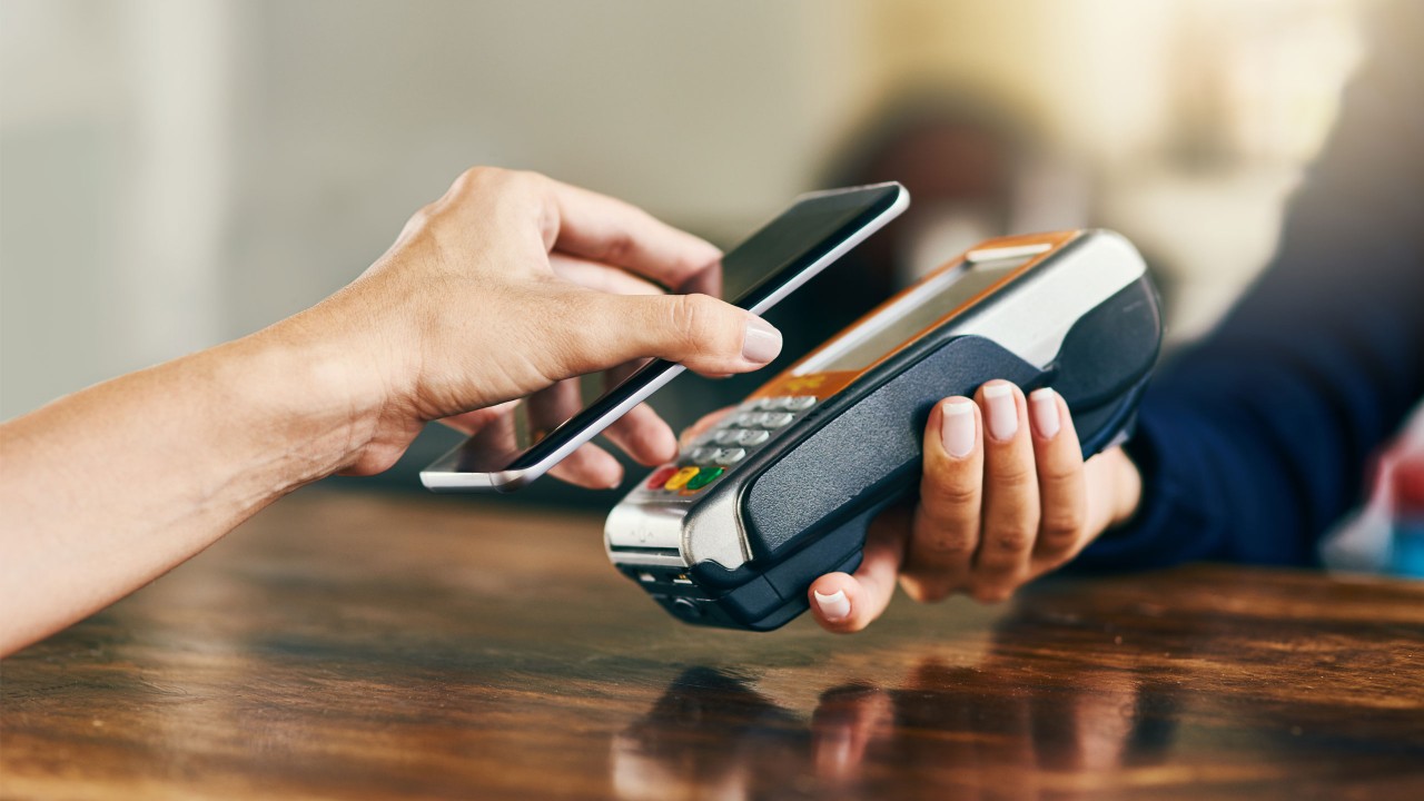 paying using the mobile phone