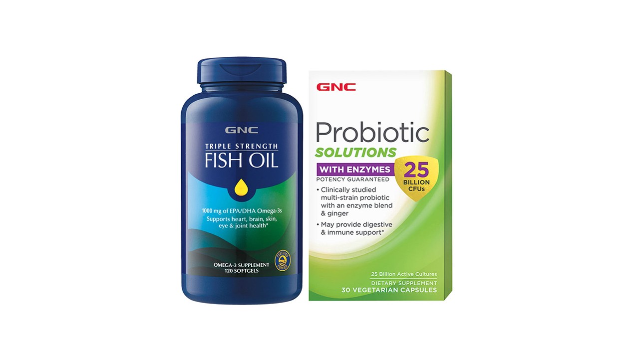 GNC fish oil and supplements
