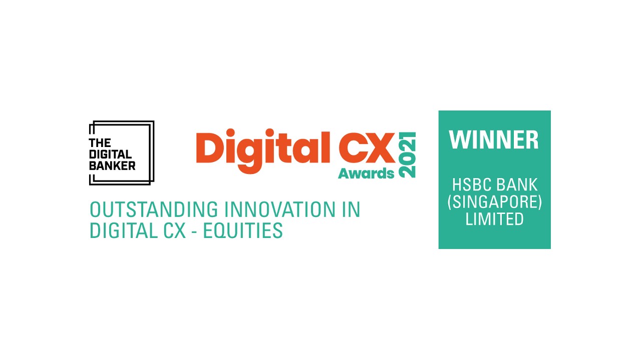 Digital CX Awards 2021 Winner for Outstanding Innovation in Digital CX - Equities